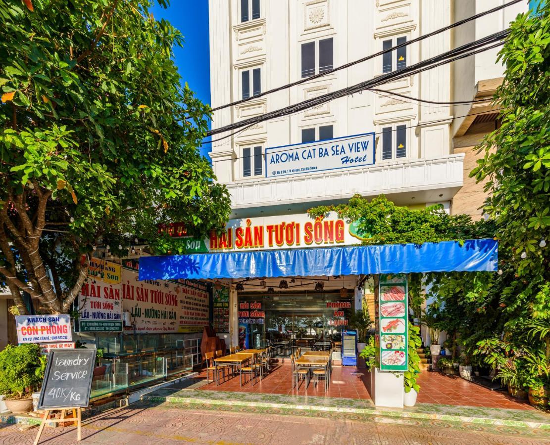 Aroma Cat Ba Sea View Hotel Dong Khe Sau Zewnętrze zdjęcie